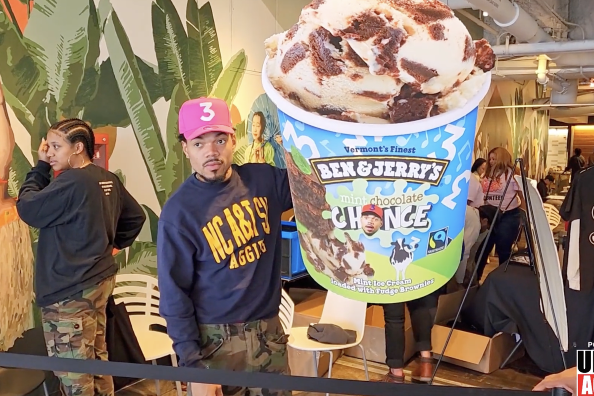 Chance The Rapper Ben & Jerry’s Ice Cream Flavor Drop